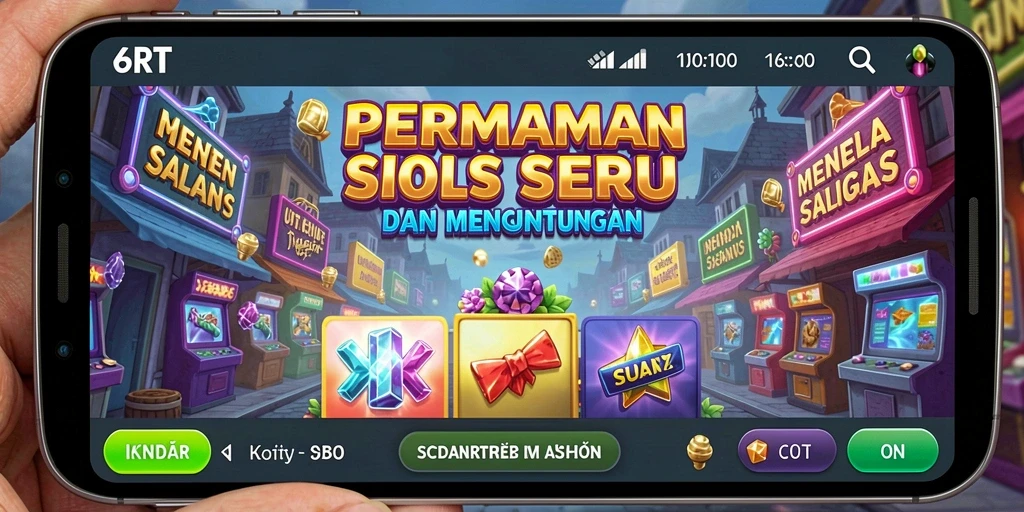 Gameplay seru dari 6RT dengan visual mengagumkan.