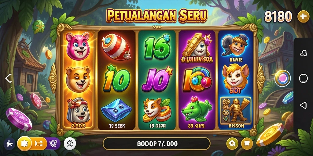 Tampilan seru gameplay Slot di 8180 dengan grafis menawan.