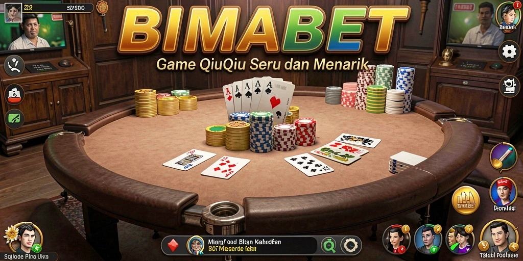 Tampilan utama gameplay QiuQiu yang seru dan menarik.