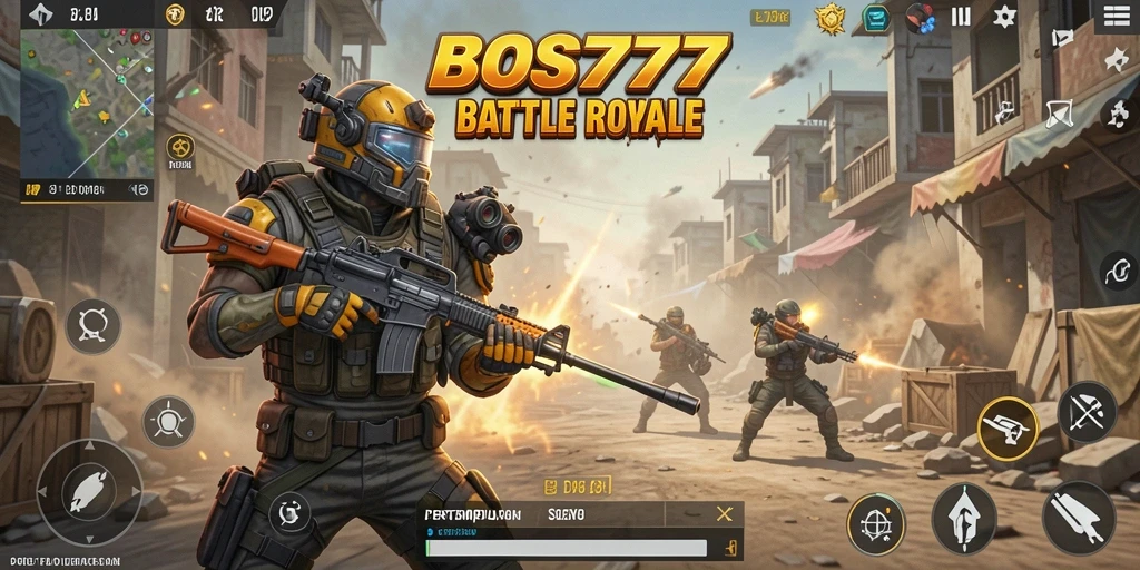 Gameplay seru dengan strategi cerdas dalam pertempuran Battle Royale.