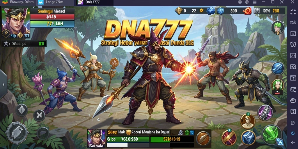 Tangkapan layar dari gameplay menarik dalam DNA777 dengan strategi imersif.