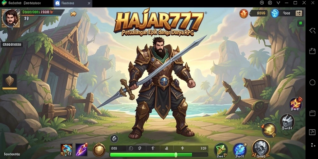 Gameplay mendebarkan di dunia fantasi HAJAR777.