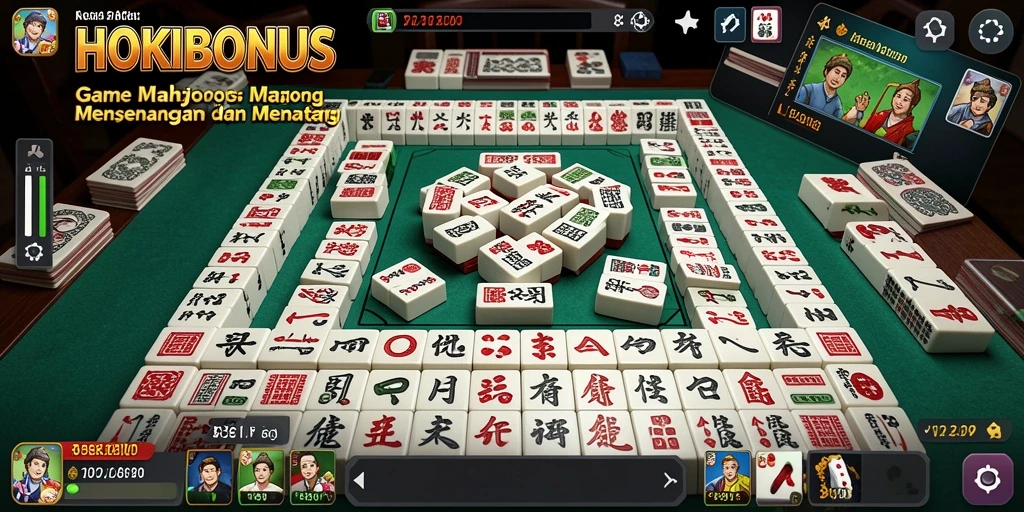 Tampilan menarik dan gameplay seru dari HOKIBONUS.