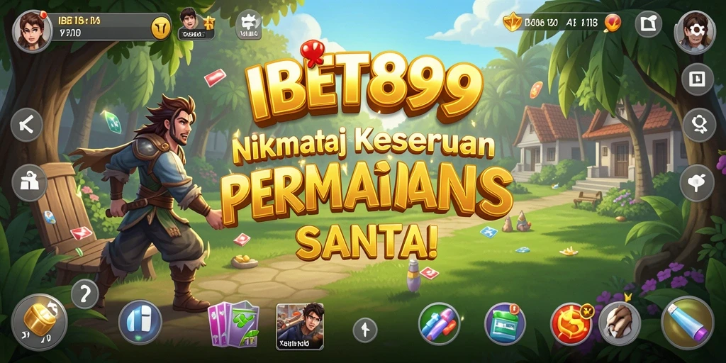 Tampilan gameplay IBET899 yang menarik dan penuh warna.