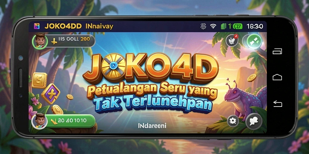 Tangkapan layar utama JOKO4D menampilkan aksi seru dalam permainan petualangan.