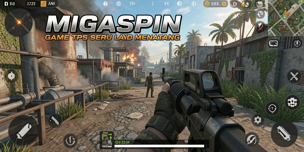 Tampilan gameplay seru dan mendebarkan di MIGASPIN.