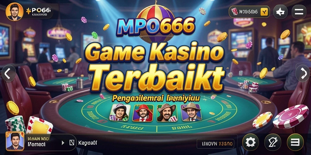 Tampilan gameplay Kasino yang mengasyikkan di MPO666.
