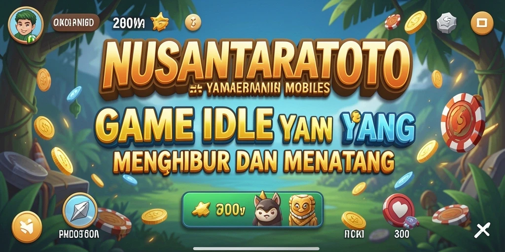 Screenshot gameplay NUSANTARATOTO yang menunjukkan keseruan dalam bermain Idle.