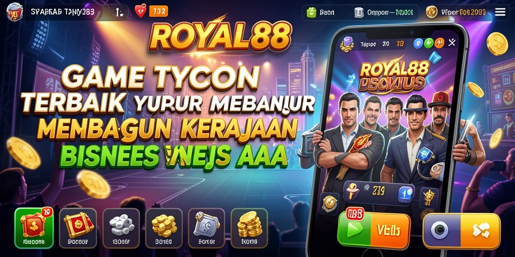 Tampilan gameplay <strong>ROYAL88</strong> dengan elemen Tycoon yang unik dan menarik.