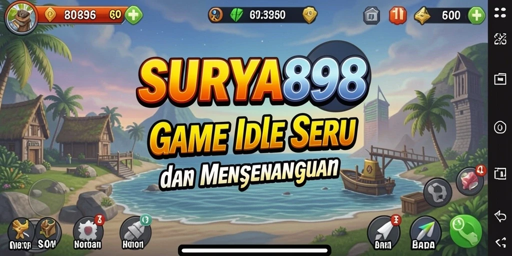 Tampilan gameplay SURYA898 yang menarik dan seru.